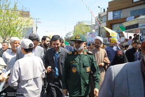 راهپیمایی باشکوه روز قدس در قم -1