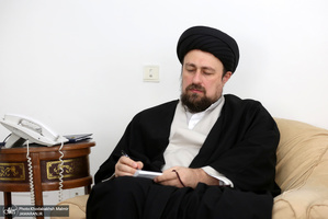 دیدار جمعی از هیئت موسس حزب راه ملت با سید حسن خمینی