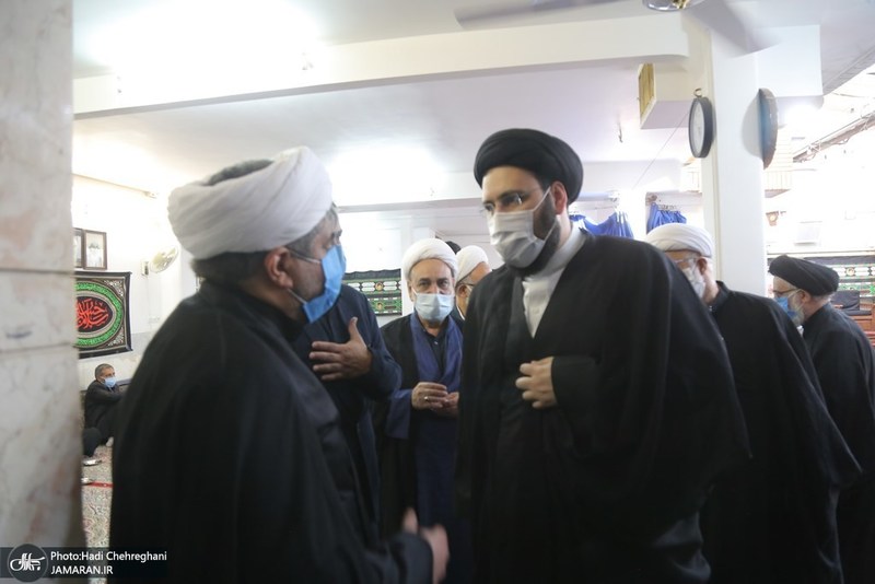 حضور مراجع و علما در بیت آیت الله العظمی صانعی(ره)-2