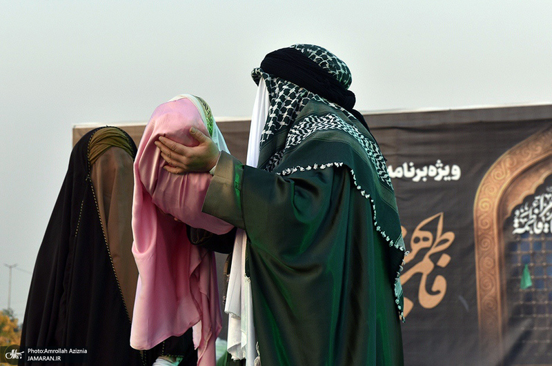 ویژه برنامه شهادت «بانوی آب و آینه» در جوار حرم مطهر امام خمینی (س)