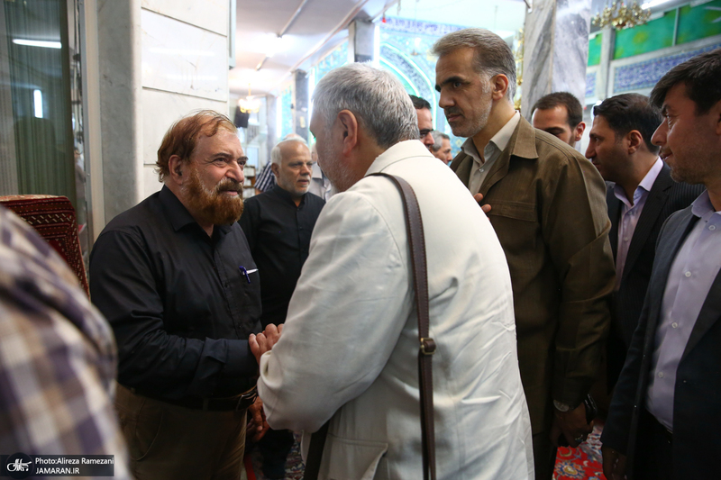 مراسم ختم والده سردار دکتر محمد رضا موحد کرمانی