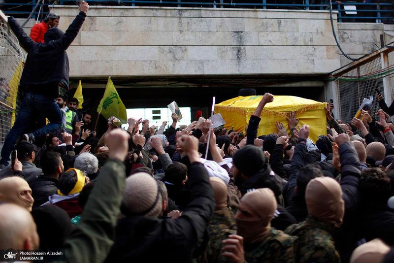 تصاویر اختصاصی جماران از مراسم تشییع شهیدان سید حسن نصرالله و سید هاشم صفی الدین -1