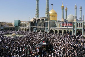 مراسم تشییع آیت الله العظمی شبیری زنجانی-۲