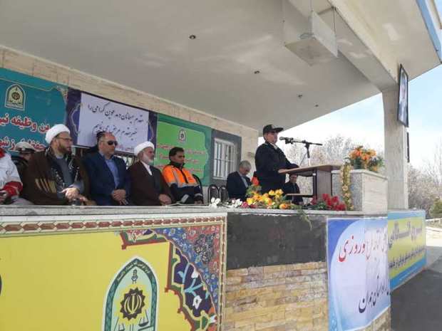 طرح نوروزی پلیس همدان آغاز شد