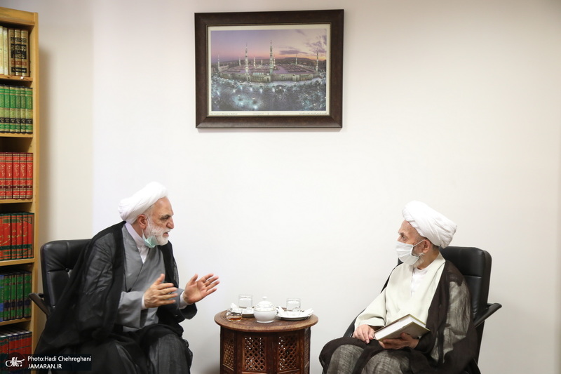 دیدار رئیس قوه قضاییه با مراجع عظام تقلید