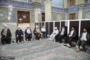 نشست دوره ای اساتید سطوح عالی و خارج حوزه علمیه قم‎