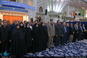 تجدید میثاق کارکنان سازمان ملی استاندارد با آرمان های امام خمینی(س)