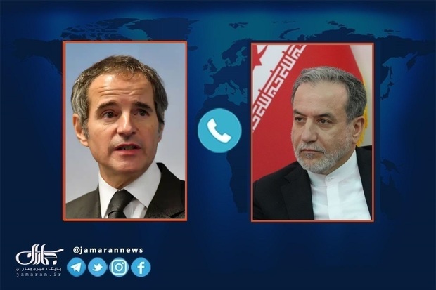 گفتگوی تلفنی مدیرکل آژانس بین‌المللی انرژی اتمی با وزیر امور خارجه/ درخواست گروسی از عراقچی برای سفر به ایران