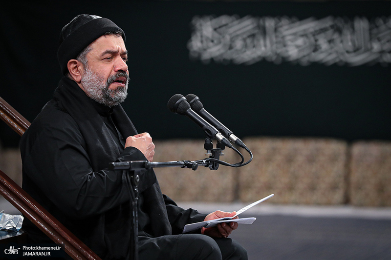 عزاداری شب شهادت حضرت زهرا (س) در حسینیه امام خمینی