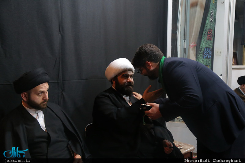 مجلس عزادارى شهادت حضرت صديقه طاهره(س) در بیت آيت الله دوستى زنجانى