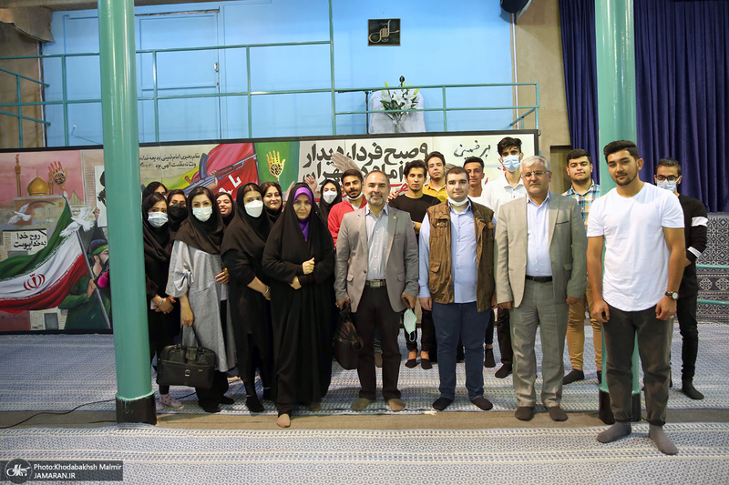 بازدید دانشجویان دانشگاه آزاد اسلامی واحدهای علوم پزشکی تهران و پردیس‎‎ از جماران