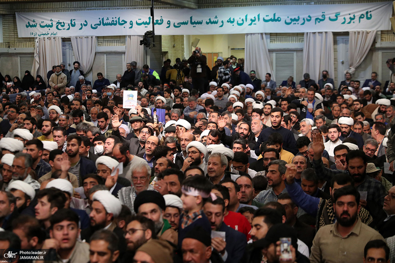 دیدار مردم قم با رهبر معظم انقلاب