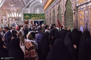 تجدید میثاق خانه ایثارگران با آرمان های امام خمینی (س)