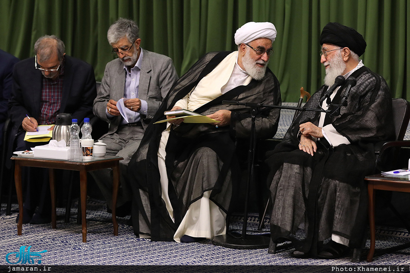 دیدار جمعی از شاعران و اهالی فرهنگ و ادب با رهبر معظم انقلاب