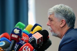 نشست خبری وزیر فرهنگ و ارشاد اسلامی / سید عباس صالحی