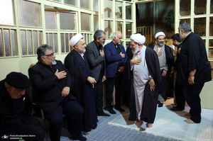 مراسم بزرگداشت آیت الله رحمت (ره) در حسینیه جماران - 2