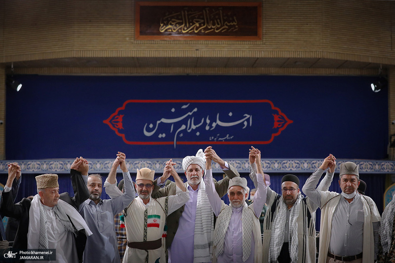 دیدار دست‌اندرکاران کنگره شهدای جامعه عشایری کشور با رهبر معظم انقلاب