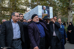 وداع با استاد محمدعلی اسلامی ندوشن در دانشگاه تهران