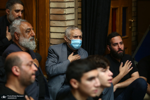 مراسم تشییع پیکر پیر غلام اهل بیت (س) حاج حسین عرب