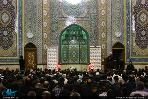 مراسم احیای شب بیست و یکم ماه مبارک رمضان در مسجد جامع جماران