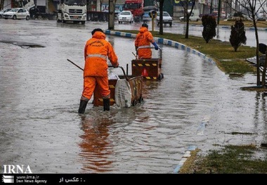 آب افتادگی در شهرک مهرگان مشهد برطرف شد