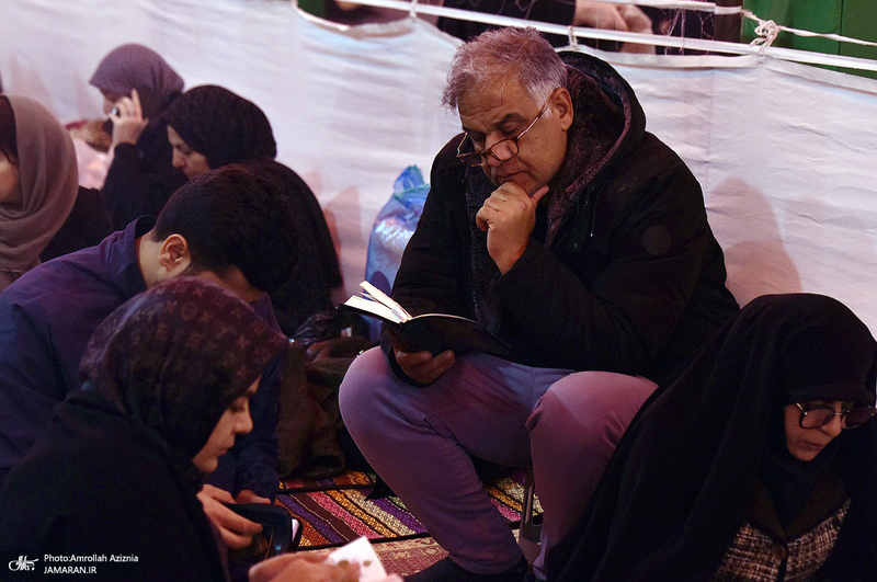 احیای شب بیست و یکم ماه رمضان در گلزار شهدای بهشت زهرا (س)