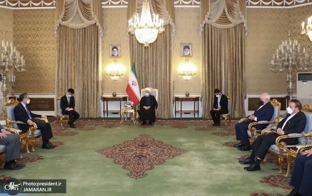 روحانی: روابط با چین برای ایران راهبردی است/ خواهان تهیه و تامین واکسن بیشتری از چین هستیم/ همکاری های دو کشور می تواند موجب تغییر شرایط فعلی برجام شود