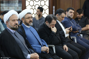 دیدار نوروزی کارکنان موسسه با دکتر علی کمساری