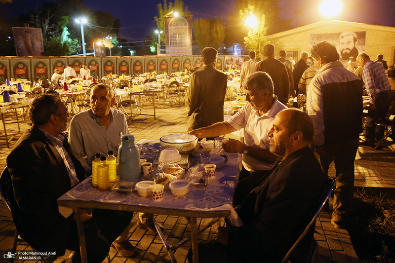 مراسم افطاری هیات گردان تخریب و گردان‌های لشکر 27 محمد رسول الله(ص)