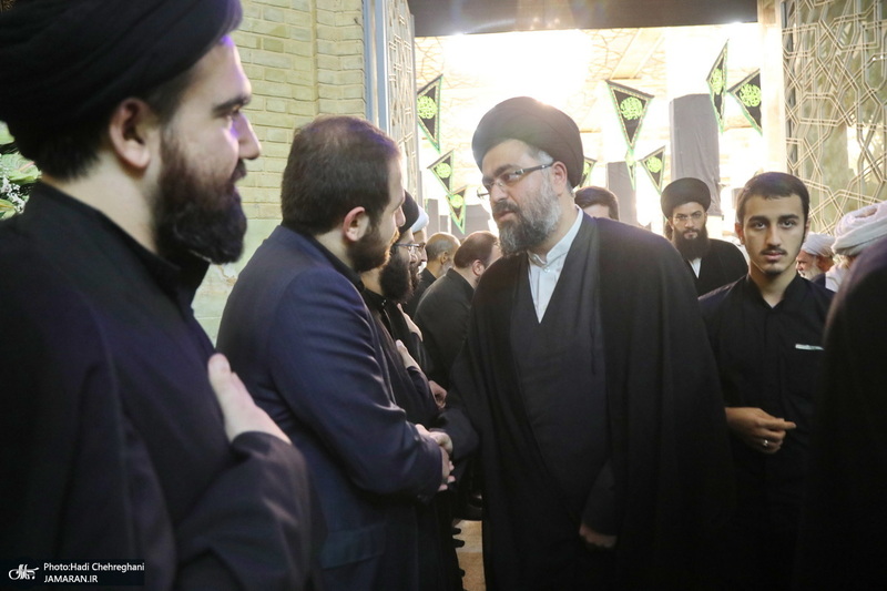 مراسم بزرگداشت مرحوم حاج محمد تقی انصاریان‎ در مسجد اعظم قم