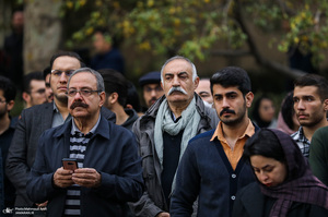 وداع با استاد محمدعلی اسلامی ندوشن در دانشگاه تهران