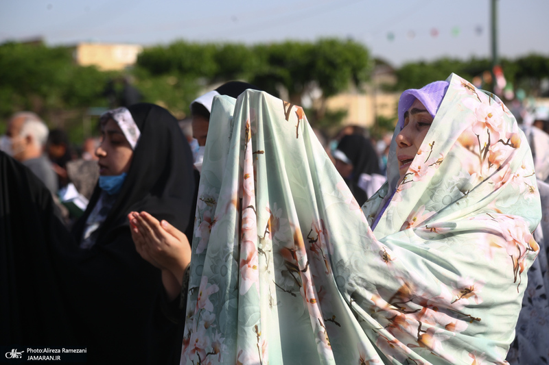 نماز عید سعید فطر در حرم عبدالعظیم حسنی(ع)