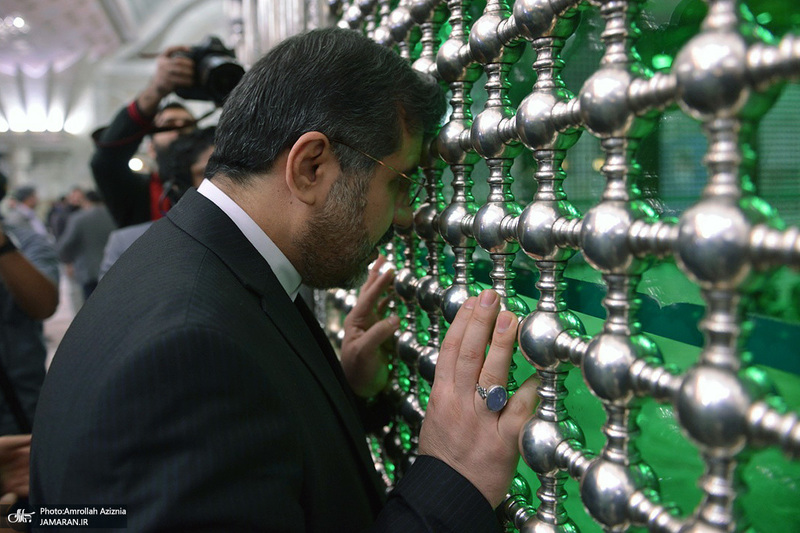 مراسم تجدید میثاق اهالی فرهنگ و کتاب با آرمان‌های امام خمینی (س)