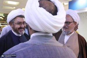بازدید رئیس موسسه تنظیم و نشر آثار امام خمینی از نمایشگاه بین المللی قرآن کریم