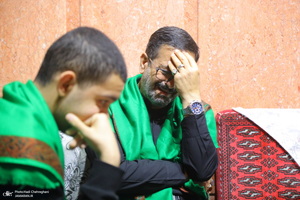 احیای شب بیست و یکم ماه رمضان در تکیه حاج سید حسن قم