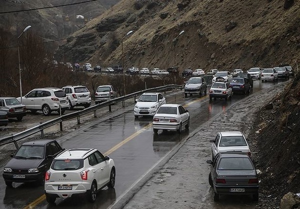 محور زردبند به لواسانات بازگشایی شد