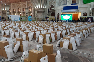 ششمین مرحله از رزمایش کمک‌های مؤمنانه در حرم مطهر امام خمینی(س)