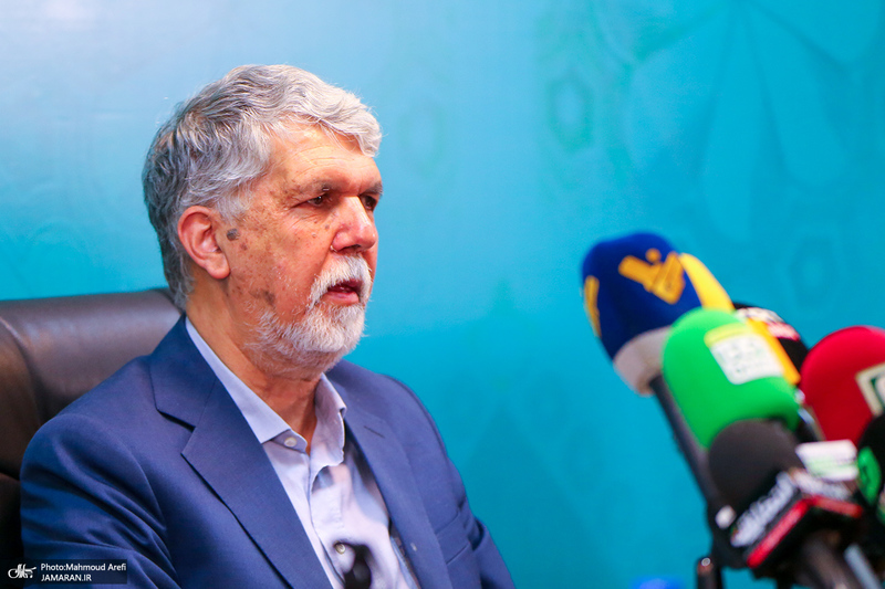 نشست خبری وزیر فرهنگ و ارشاد اسلامی / سید عباس صالحی
