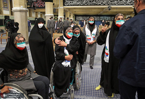 دیدار قهرمانان المپیک و پارالمپیک با رهبر معظم انقلاب