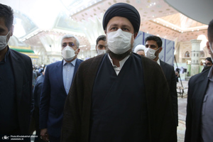 مراسم بزرگداشت حجت الاسلام و المسلمین محتشمی پور(ره) در حرم مطهر امام خمینی