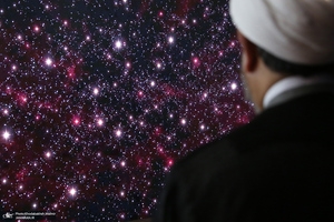 بازدید رئیس موسسه تنظیم و نشر آثار امام خمینی(س) از نمایشگاه خط خون