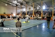 مسابقات کاراته کاران آذربایجان غربی برگزار شد