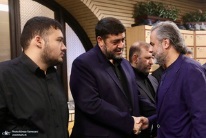 مراسم ختم مادر پيرحسين كوليوند
