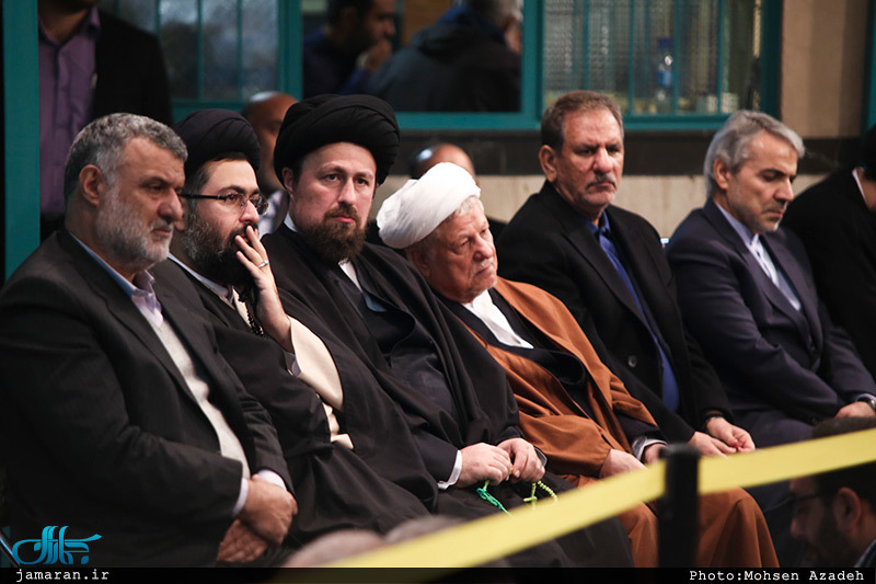 مراسم چهلمین روز درگذشت آیت الله العظمی موسوی اردبیلی(ره) در حسینیه جماران