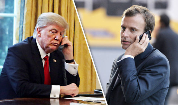 ترامپ به دنبال جلب نظر فرانسه علیه ایران