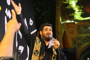 مراسم عزاداری سالروز شهادت امام جعفر صادق (ع) در مسجد اعظم قم