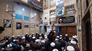 روضه هفتگی بیت امام خمینی در نجف اشرف همزمان با سالگرد آیت الله سید مصطفی خمینی (11)