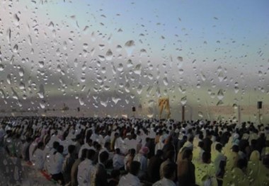 نماز طلب باران در شهرستان ریگان اقامه شد