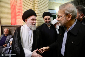 مراسم ختم همسر آیت الله سید علی سیستانی