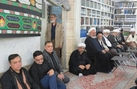 مراسم عزاداری عاشورای حسینی سال ۱۴۰۵ در دفتر آیت الله العظمی صانعی (ره) در قم (12)